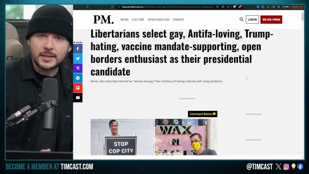 TRUMP WON Libertarian Convention, LEFTIST Wins Nomination Sparking MASS EXODUS To TRUMP & GOP 2024 TRUMP WON Libertarian Convention, LEFTIST Wins Nomination Sparking MASS EXODUS To TRUMP & GOP 2024