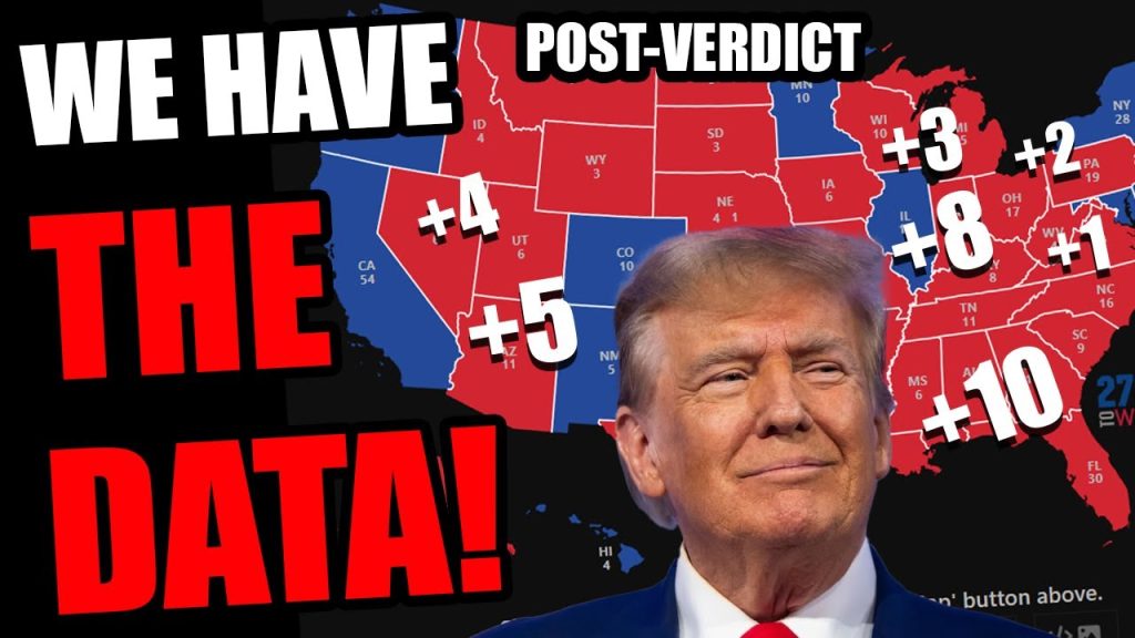 We have the data, Donald Trump GAINS after Verdict!! We have the data, Donald Trump GAINS after Verdict!!